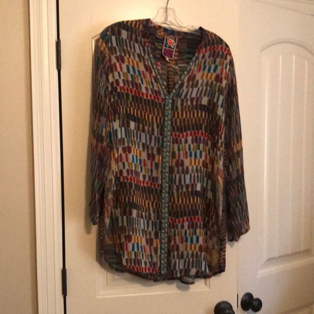 Great tunic/ dress by Johnny Was